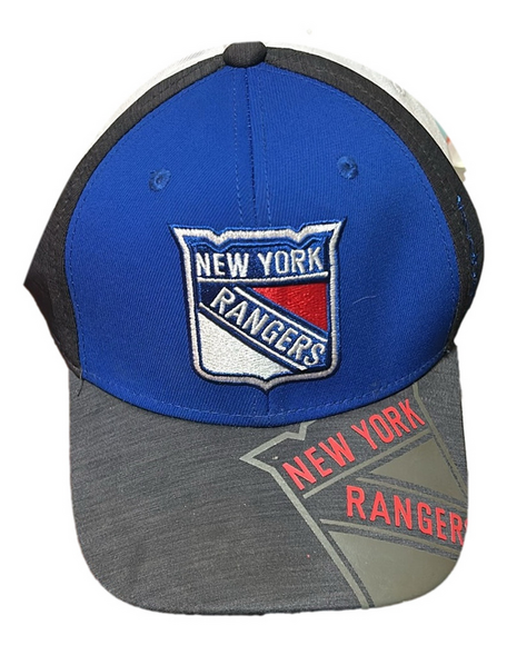 Reebok New York Rangers Center Ice Collection Hat Blue L/XL NHL Hockey - Picture 1 of 4